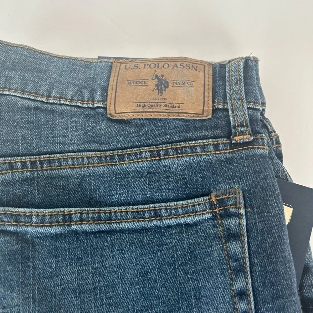 Men’s NWT US Polo Assn.Straight Leg Jeans Slim Fit - Picture 7 of 11